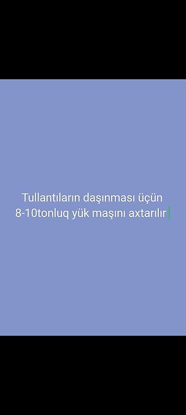 аренда грузового авто: Xidmət axtarışı: tullantıların daşınması üçün 8–10 tonluq yük maşını — 1