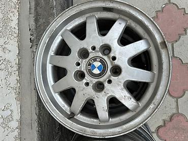 Литые Диски R 15 BMW, Комплект, отверстий - 5, Б/у at lalafo.kg Литые Диски R 15 BMW, Комплект, отверстий - 5, Б/у