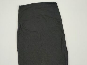 czarne jeansy straight leg: Spódnica, SinSay, XS (EU 34), stan - Dobry