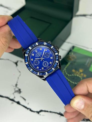 Qol saatları: Yeni, Qol saatı, Rolex, rəng - Mavi — 8