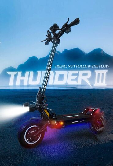 Elektrikli samokatlar: Dualtron Thunder 3 / 2025 istehsal. 3000 Avroya almişam, 1000 manatda — 1