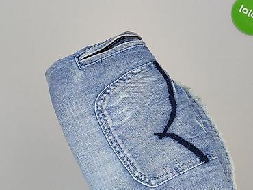modne jeansy cropped: Denim, Szorty dla mężczyzn, rozmiar XS — 5