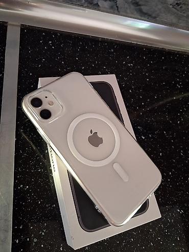 iphone 11 xirdalan: IPhone 11, 64 GB, Ağ, Simsiz şarj, Sənədlərlə, Face ID — 1