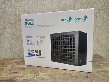 системы охлаждения 110 мм: Блок питания, Новый, DeepCool, 1000 Вт, Gold, 1000 Вт