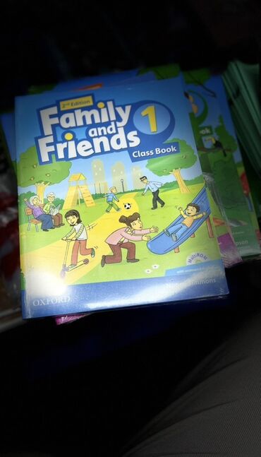 китеп алиппе: Учебники Family and Friends (2nd Edition) — Class Book, уровни 1, 2, 3