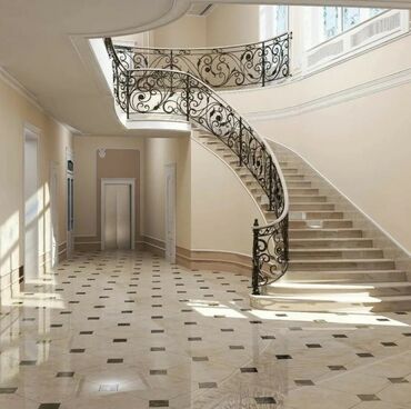 Pilləkən məhəccərləri: Metal en mmc olaraq istədiyiniz forma və ölçüde demir işlerinin — 1