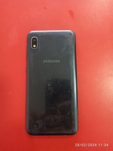 samsung c3300 champ: Samsung A10, 32 GB, rəng - Qara, Qırıq