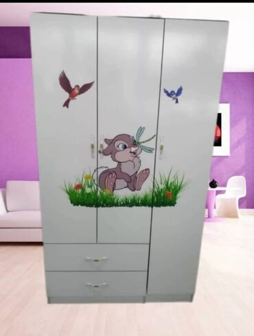 Детские шкафы: Акция !!! Шкаф трехстворчатый Размеры Высота 180 см Ширина 100 см — 2