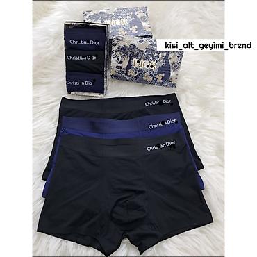 Tumanlar: Calvin Klein 3 lü boxer A class məhsul Əlavə məlumat üçün nömrə ☎️ — 2