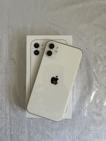 apple 11 ikinci el: IPhone 11, 64 GB, Ağ, Zəmanət, Face ID