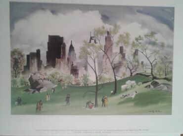 Şəkillər, tablolar: Продается набор картин "New York in Art" 2012 года. Картины размеры 35 — 14