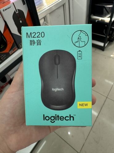 компьютерные мыши logicfox: Беспроводная мышь Logitech M220 Silent в черном цвете. Модель M220