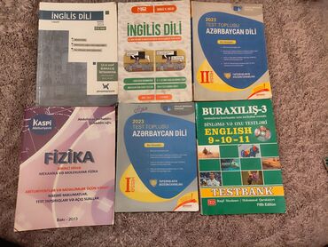 fizika 2 pdf: Dərs vəsaitləri toplusu: İngilis dili və Azərbaycan dili test
