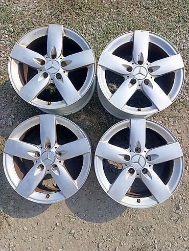 bbs rs: Литые Диски R 16 Mercedes-Benz, Комплект, отверстий - 5, Б/у — 1