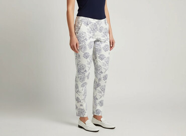 Women's Pants: Medicine, Material trousers for women, size L