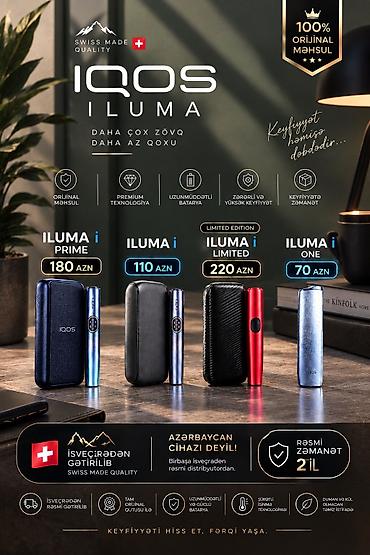 iluma: IQOS ILUMA seriyası – üç fərqli seçim, eyni premium texnologiya — 1