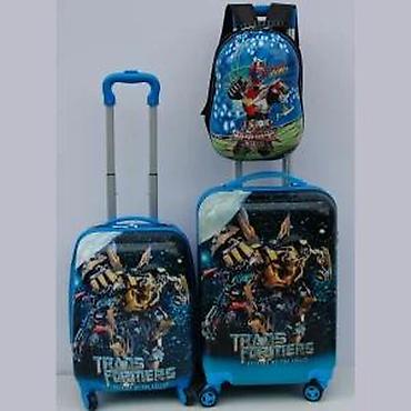 Rančevi, torbe i koferi: Dečji kofer na točkiće – Transformers “Revenge of the Fallen” - Tvrda — 13