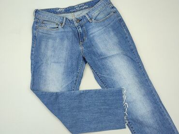 granatowa spódnice trapezowe: Jeans, M (EU 38), condition - Good