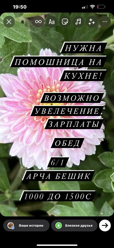 требуется уборщица подъездов: Уборщица. Дом. Арча-Бешик ж/м