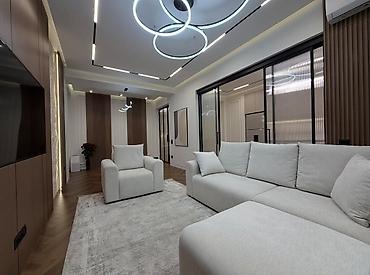 Продажа квартир: 3 комнаты, 122 м², Асанбай мкр Элитка, 9 этаж, Дизайнерский ремонт — 1