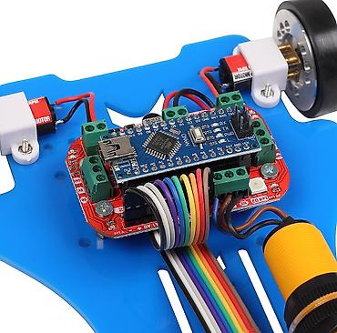 transformer: Çita Sürətli Xətt İzləyən Robot Dəsti – 6000RPM Robot yarışmaları və — 3