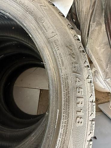 Зимние шины 225/45 R18, комплект из 4 шт. Характеристики: - Размер