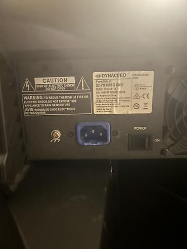 səs yazıcı: Dynacord PowerMate 1000-3 Universal – gücləndiricili mikser sistemi - — 3