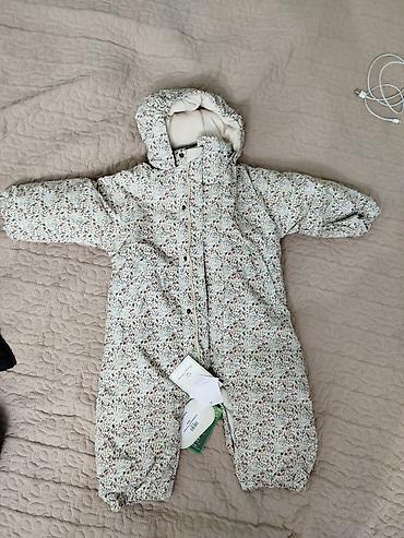 travis scott: Детский зимний комбинезон Baby Stormi, размер 18M. - Теплый и мягкий — 1
