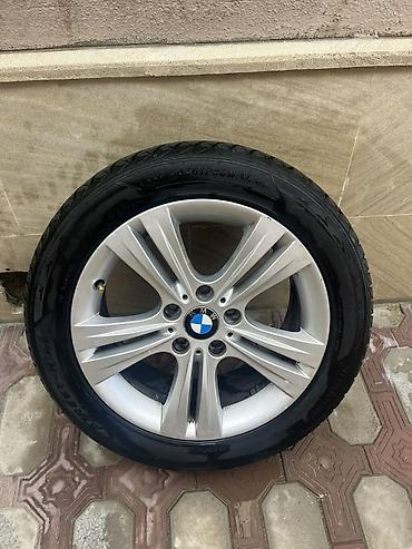 bmw sukanı: BMW orijinal yüngül lehimli disklər + şinlər dəsti R17 xaricdən gəlmə — 1