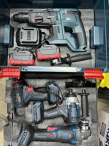hamm: Набор аккумуляторного электроинструмента Bosch в фирменном пластиковом — 1