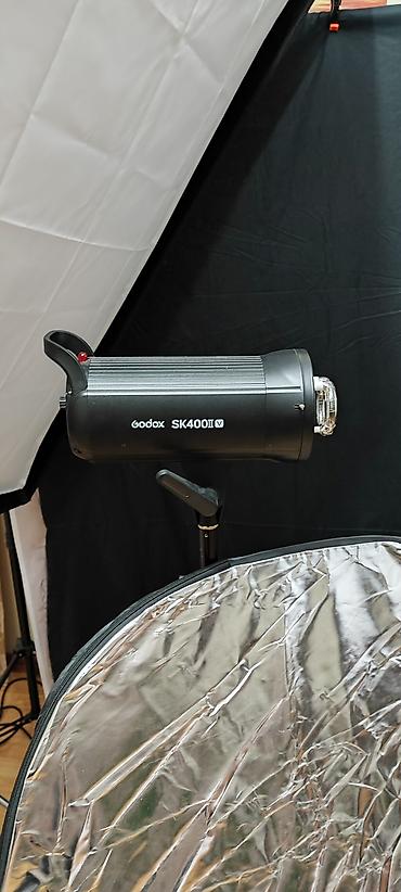 sata usb: Godox SK400II V studiya flaşı - Güc: 400 Ws - İşıq temperaturu: 5600K — 3