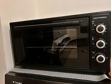 pec satilir: Hoffmann Mini Oven – elektrik sobası - Güc: 1600 W - Tutum: 48 L - — 2