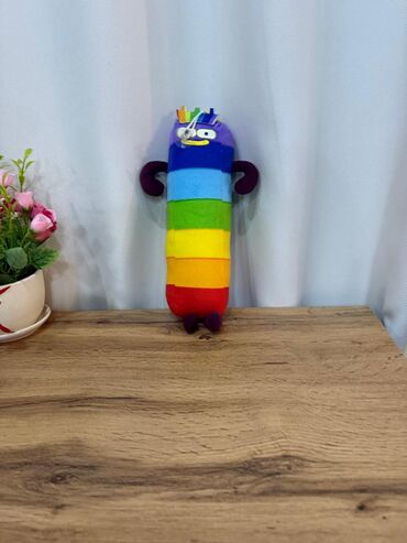 Игрушки: Мягкие игрушки «Numberblocks» (по мотивам образовательного — 7