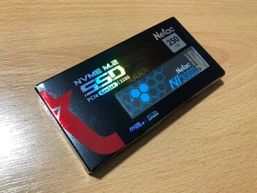 m 52: Daxili SSD disk Netac, 256 GB, M.2, Yeni