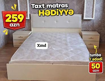 yatax dəstləri: Yataq dəsti – taxt və matrassız komplekt. Şəkildə göstərilən modeldə — 1