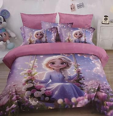 Комплекты постельного белья: Постельное бельё 100% хлопок, Сатин детские комплекты постельного — 5