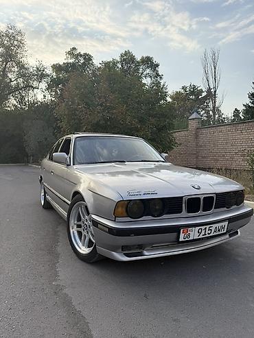 Унаа: BMW 5 series: 1991 г., 2.5 л, Кол менен иштөөчү, Бензин, Седан — 9