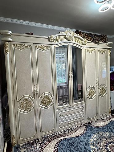 багеты бишкек: Спальный гарнитур в классическом стиле с резным декоративным — 5