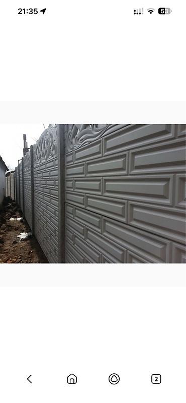 Бетонные еврозаборы: Бетонный еврозабор, Декоративный, Новый, В розницу,Наличный расчет — 3