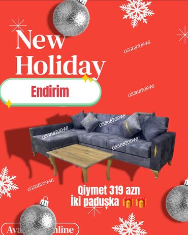 Divanlar: Künc divan, Yeni, Açılan, Bazalı, Parça, Pulsuz çatdırılma — 9