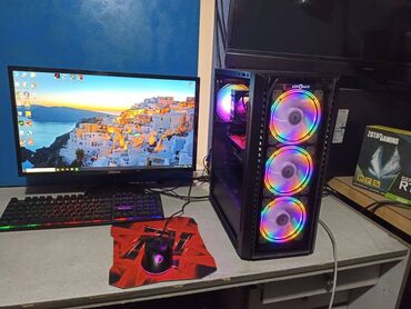 Настольные ПК и рабочие станции: Компьютер, ядер - 4, ОЗУ 16 ГБ, Игровой, Б/у, Intel Core i7, AMD Radeon RX 580, HDD + SSD — 26