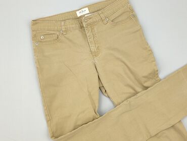 woskowane legginsy z wysokim stanem zara: John Baner, Material trousers for women, size L (EU 40)