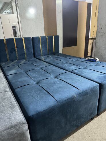 Односпальные кровати: Кровать Односпальные кровати высокого качество паралон Россия ткань — 12