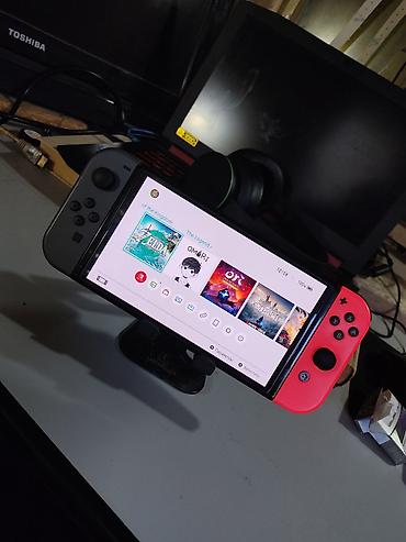 нинтендо свитч олед: Nintendo Switch oled чипованная (прошитая) встроенная память 32гб+64гб — 5