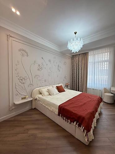элитный дом ош: 2 комнаты, 75 м², Асанбай мкр Элитка, 1 этаж, Дизайнерский ремонт — 4