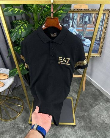 Polo köynəklər: Polo köynək, Emporio Armani, M (EU 38), rəng - Qara