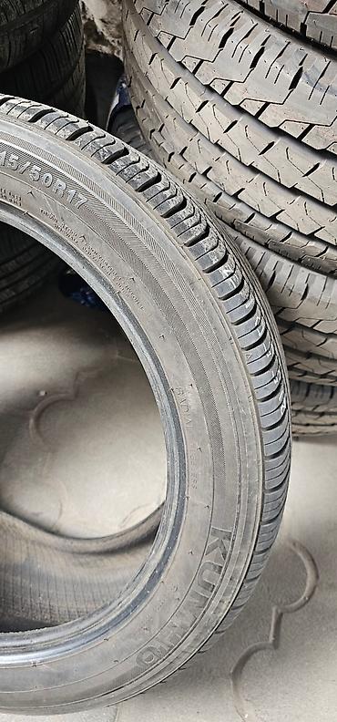 50: Шины 215 / 50 / R 17, Лето, Б/у, 1 шт, Легковые, Корея, Kumho — 3