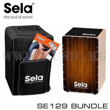 Гитары: Кахон Sela SE 129 Bundle Brown В комплект Sela Varios Bundle входит