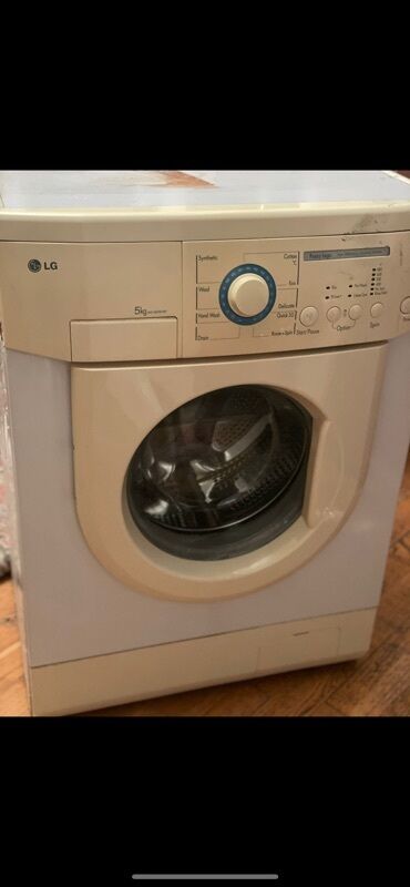 et mawini: Paltaryuyan maşın LG, 5 kq, Avtomat, Qurutmasız, Kredit yoxdur