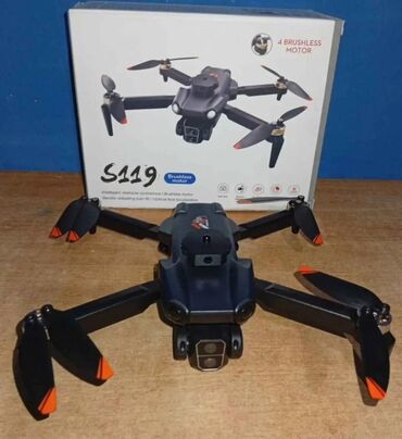 купит квадракаптер: Детский дрон S119 (Brushless Motor) Особенности: - 4 бесколлекторных